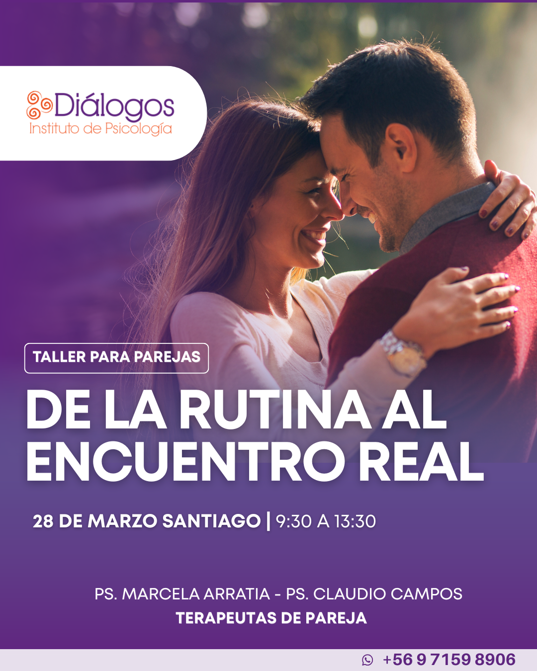Taller para Parejas: De la rutina al encuentro real