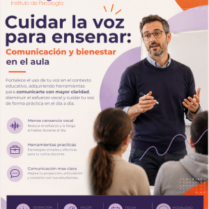 Cuidar la voz para enseñar: Comunicación y bienestar en el aula